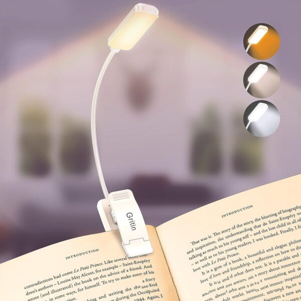 Minimalist Household LED Rechargeable Book Light - Image 6