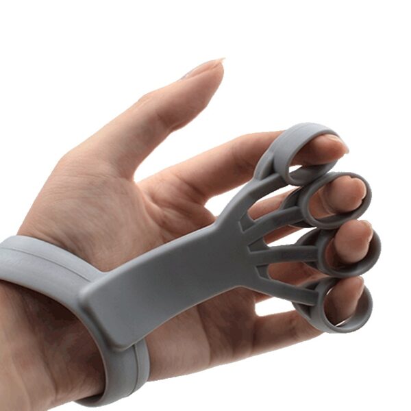 Silicone Grip Device Finger Exercise Stretcher Arthritis Hand Grip Trainer Strengthen Rehabilitation Training To Relieve Pain - Image 4