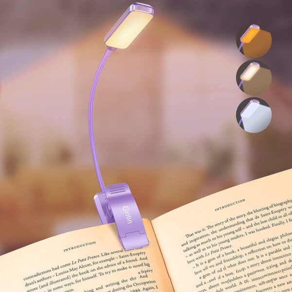 Minimalist Household LED Rechargeable Book Light - Image 4
