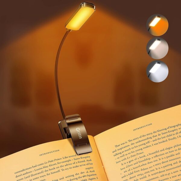 Minimalist Household LED Rechargeable Book Light - Image 3